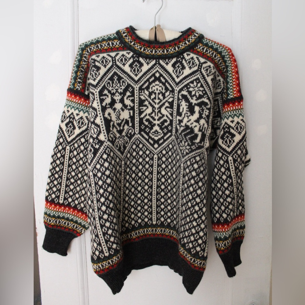 Vintage Dale of Norway 1994 Lillehammer Winter Olympics Wool Sweater